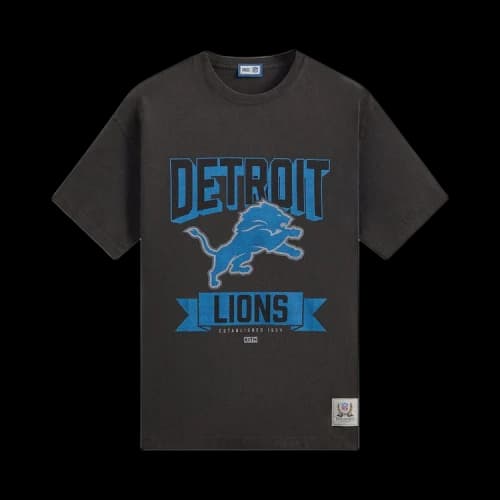 Kith For The NFL: Lions Vintage Tee 'Black'