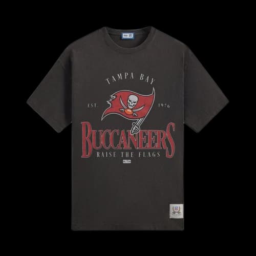 Kith For The NFL: Buccaneers Vintage Tee 'Black'