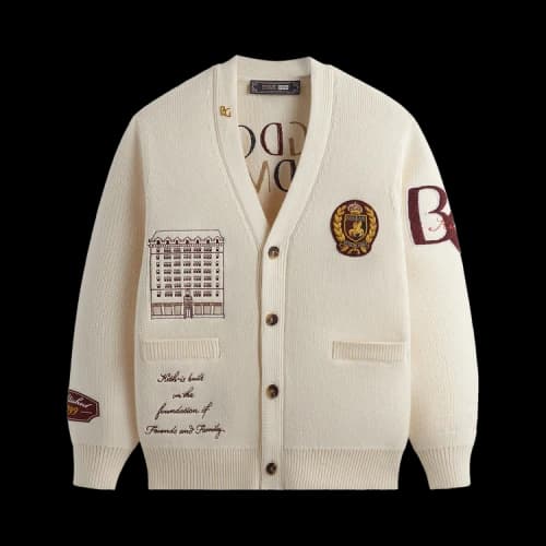 Kith For Bergdorf Goodman Cypress Cardigan 'Sandrift'