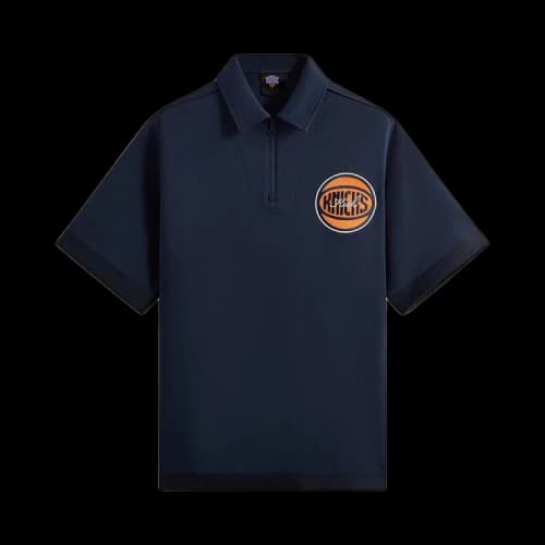 Kith For The New York Knicks Woodpoint Quarter Zip 'Nocturnal'