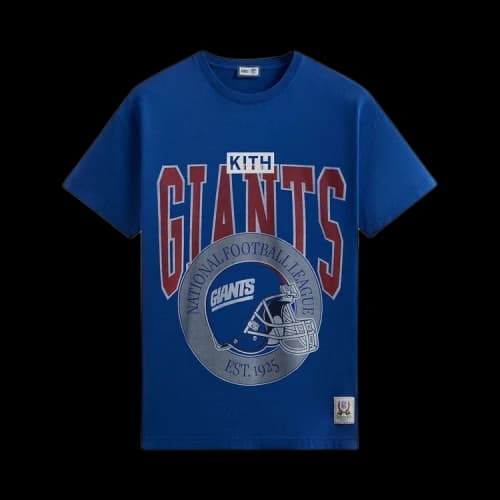 Kith For the NFL: Giants 1925 Vintage Tee 'Current'