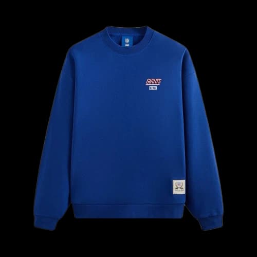 Kith For The NFL: Giants Helmet Nelson Vintage Crewneck 'Current'