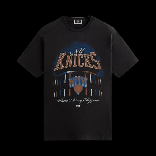 Kith For The New York Knicks Msg Vintage Tee 'Black'