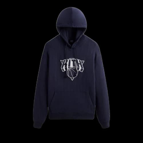 Kith For The New York Knicks NY Pinstripe Williams Iii Hoodie 'Nocturnal'