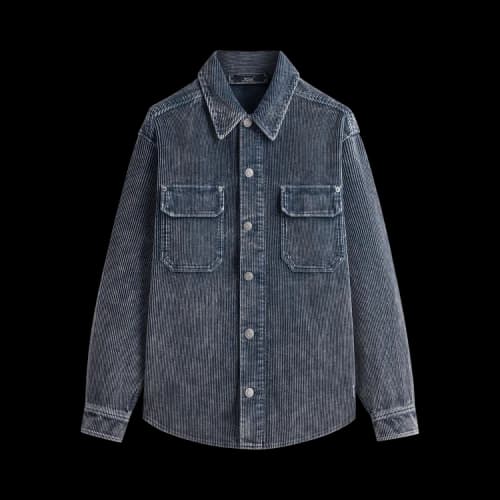 Kith Rowan Cord Shirt Jacket Anchor