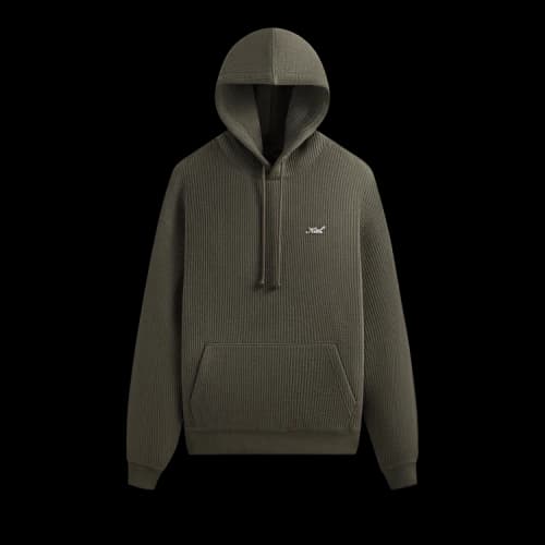 Kith Striped Interlock Williams III Hoodie 'Terrain'
