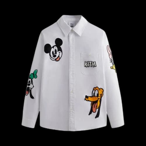 Kith For Mickey & Friends Oxford Apollo 'White'