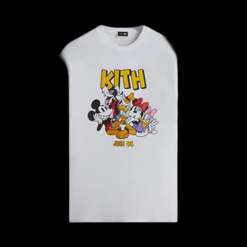 Kith For Mickey & Friends It's All Love Vintage Tee 'White'