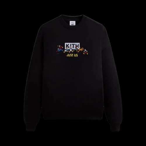 Kith For Mickey & Friends Family Crewneck 'Black'