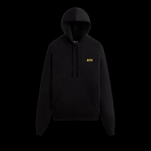 Kith For Mickey & Friends Family Portrait Vintage Hoodie 'Black'