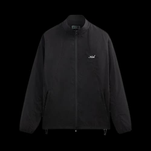 Kith Wrinkle Nylon Windsor Panelled Track Jacket 'Black'