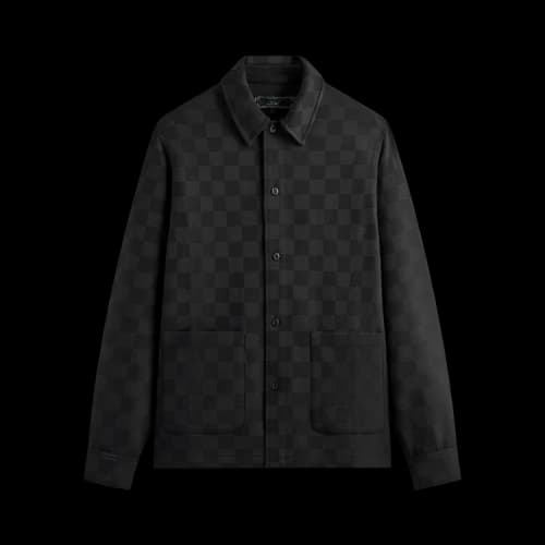 Kith Boxy Collared Overshirt 'Black'