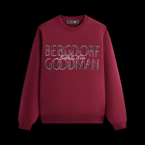 Kith For Bergdorf Goodman Varsity Nelson Crewneck 'Campus'