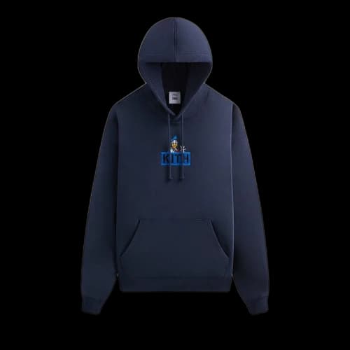 Kith For Mickey & Friends Cyber Monday Donald Duck Classic Logo Hoodie 'Nocturnal'