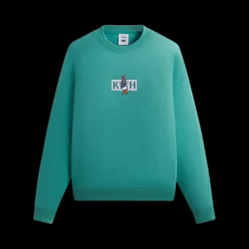 Kith For Mickey & Friends Cyber Monday Daisy Duck Classic Logo Crewneck 'Mykonos'