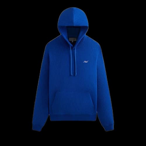 Kith Striped Interlock Williams III Hoodie 'Cyclone'