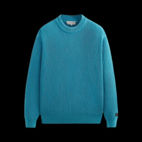 Kith Garment Dyed Meyer Knit Crewneck 'Fresco'