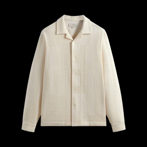 Kith Geometric Knit Cohen Shirt 'Skill'