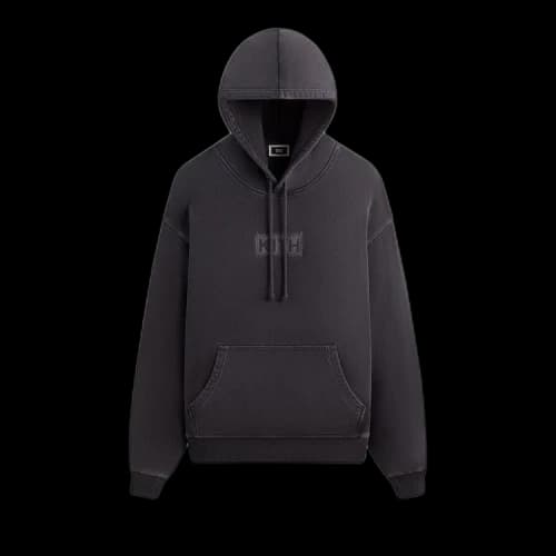 Kith Stitch Classic Logo Nelson Hoodie 'Black'