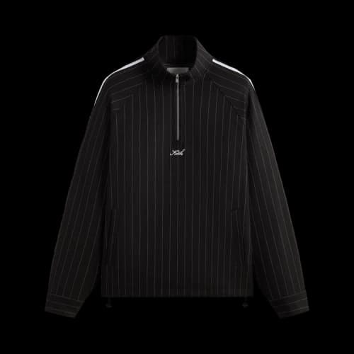 Kith Double Weave Riley Quarter Zip 'Black'