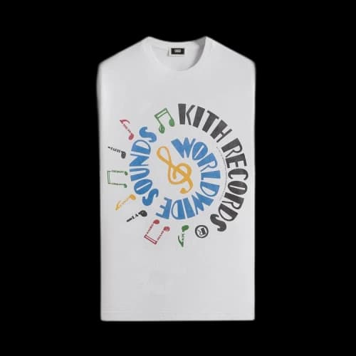 Kith Records Vintage Tee 'White'