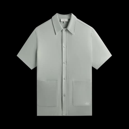 Kith Boxy Collared Overshirt 'Brine'