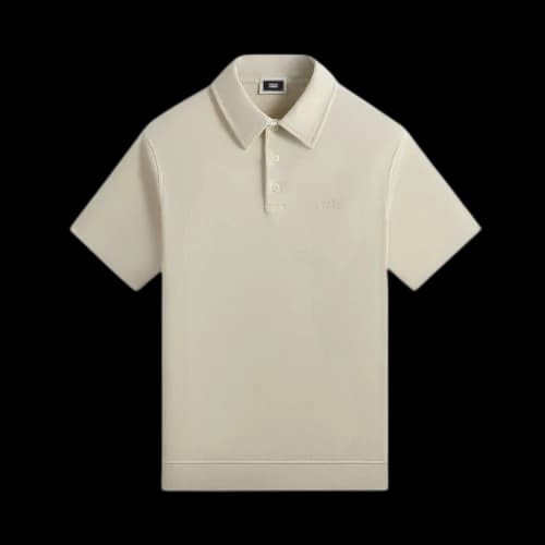 Kith Crystal Wash Interlock Graham Polo 'Sandrift'