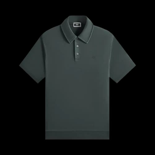 Kith Crystal Wash Interlock Graham Polo 'Machine'