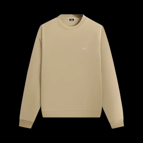 Kith Crystal Wash Interlock Vintage Crewneck 'Oxide'