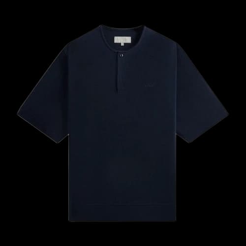 Kith Micro Waffle Colby Pullover 'Nocturnal'