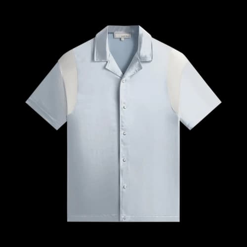 Kith & Kin Washed Satin Landon Souvenir Shirt 'Melody'