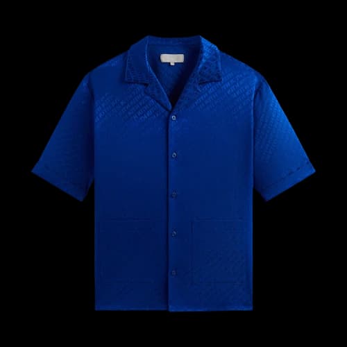 Kith Jacquard Faille Reade Shirt 'Cyclone'