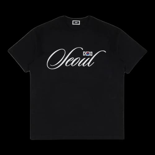 Kith Seoul Tee Black