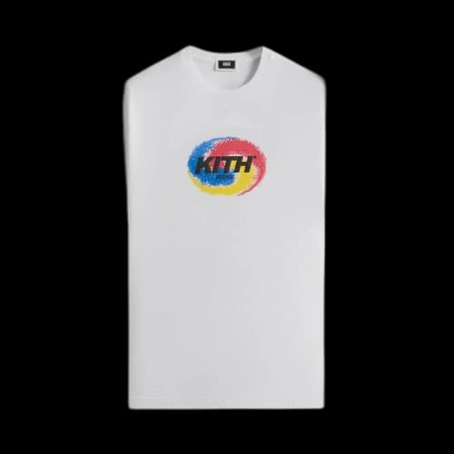 Kith Seoul Spiral Vintage Tee White
