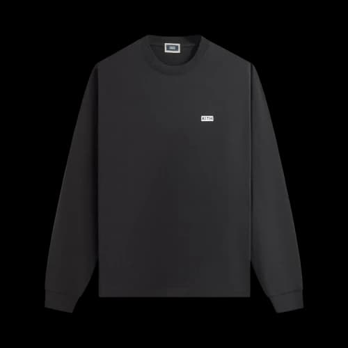 Kith Long-Sleeve Lax Tee 'Black'
