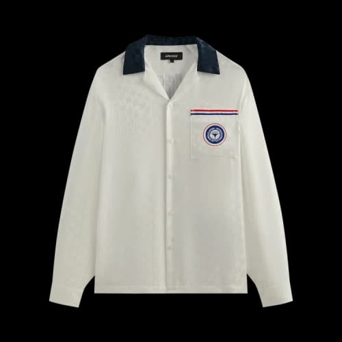 Kith For TaylorMade Stinger Camp Collar Shirt 'Blank'