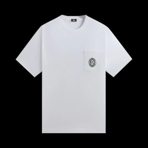 Kith & Kin Lace Crest Pocket Tee 'White'