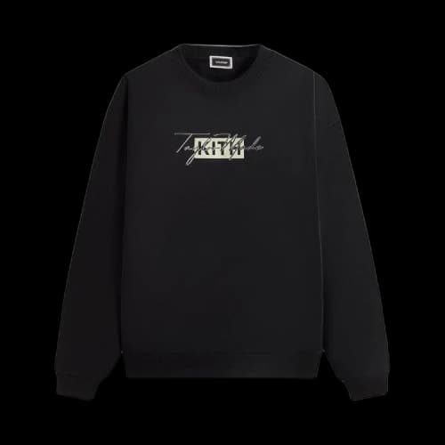 Kith For TaylorMade Script Nelson Crewneck 'Black'