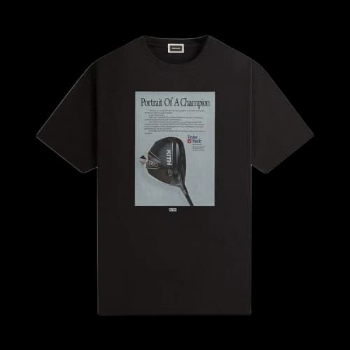 Kith For TaylorMade Champion Vintage Tee 'Black'