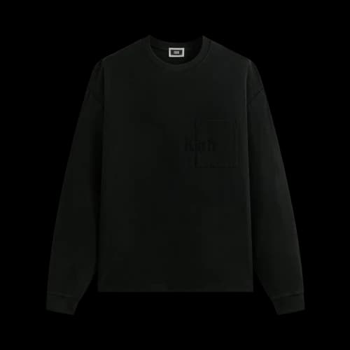 Kith Long-Sleeve Quinn Tee 'Black'