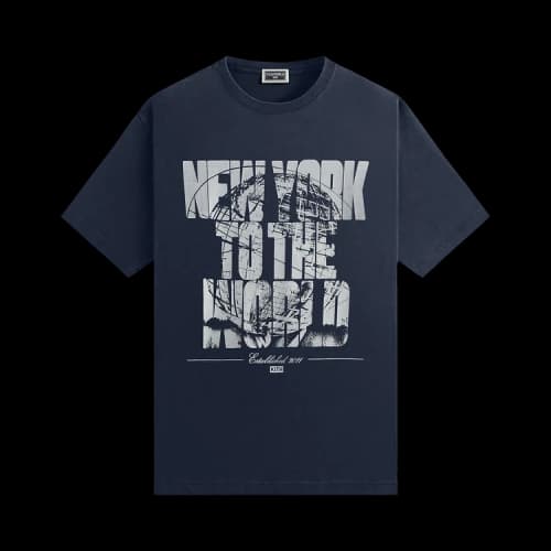 Kith NY to the World Unisphere Vintage Tee 'Nocturnal'