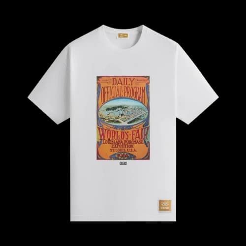 Kith For Olympics Heritage St. Louis 1904 Vintage Tee 'White'