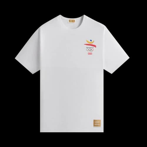 Kith For Olympics Heritage Barcelona 1992 Vintage Tee 'White'
