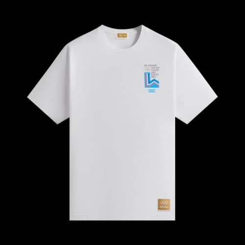 Kith For Olympics Heritage Lake Placid 1980 Vintage Tee 'White'