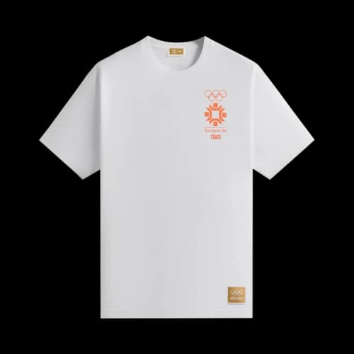 Kith For Olympics Heritage Sarajevo 1984 Vintage Tee 'White'