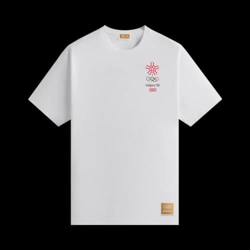 Kith For Olympics Heritage Calgary 1988 Vintage Tee 'White'