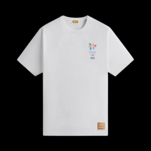 Kith For Olympics Heritage Nagano 1998 Vintage Tee 'White'