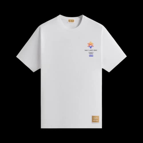 Kith For Olympics Heritage Salt Lake 2002 Vintage Tee 'White'