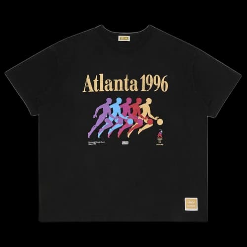 Kith For Olympics Heritage Atlanta Basketball Vintage Tee 'Black'
