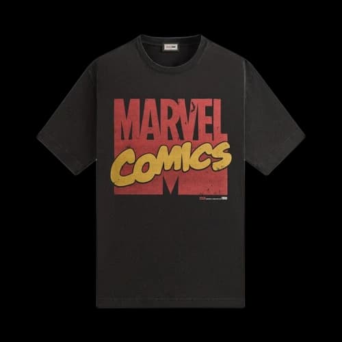 Kith x Marvel Comics Vintage Tee 'Black'